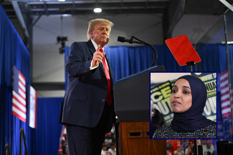 Trump calls on Ilhan Omar to resign from Congress after reports suggest she used a ‘fake name’