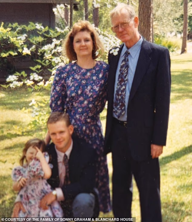 The family believe that the Sonny Graham they knew before his transplant was different to who he was afterwards (pictured: Sonny, Michelle, Gray and Lauren)