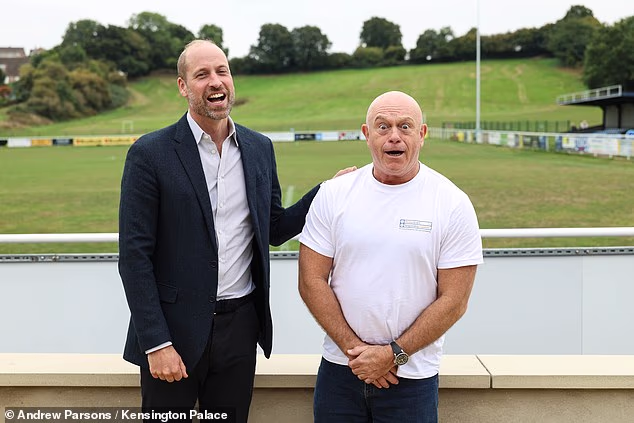 Ross Kemp is among the newest group of Faithfuls on the hit BBC show and appeared delighted to discover that the Prince and Princess of Wales are huge fans of the reality show