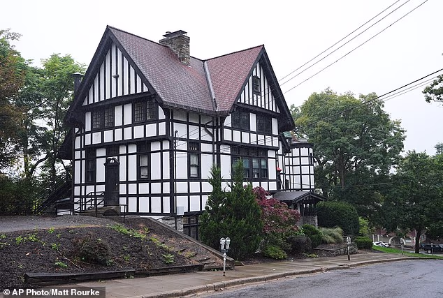 Her suit claims that at the Chi Phi fraternity house (pictured) in 2024 that she was drugged, sexually assaulted and gang raped by the group of seven men, all of whom have denied the accusations