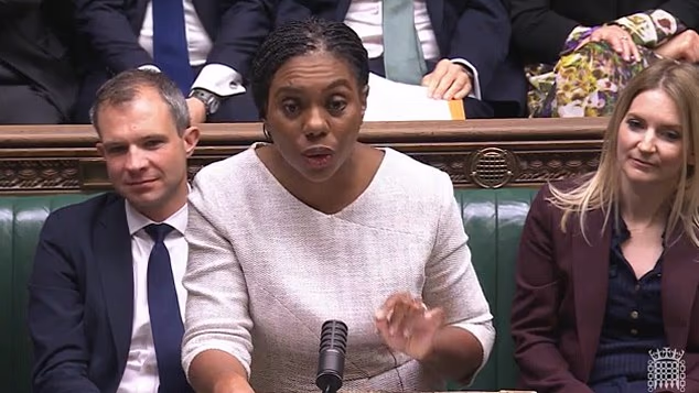 Ms Badenoch has cast doubt on how serious the Prime Minister was about leading the country while making light-hearted appearances on popular television shows
