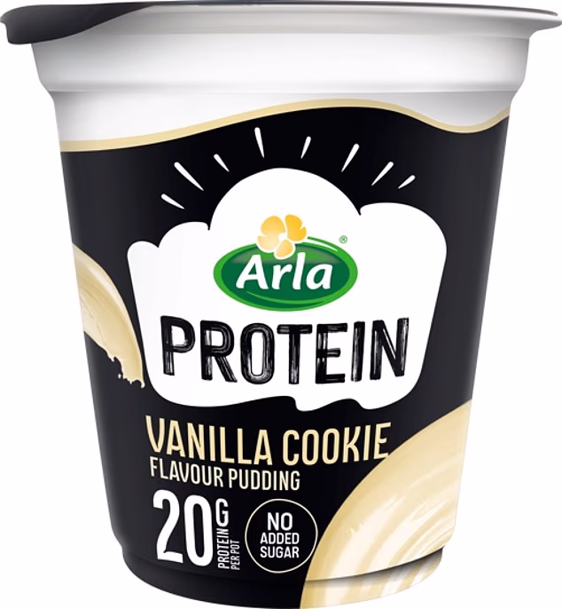 Popular protein puddings are taken off supermarket shelves after warning they may contain GLASS