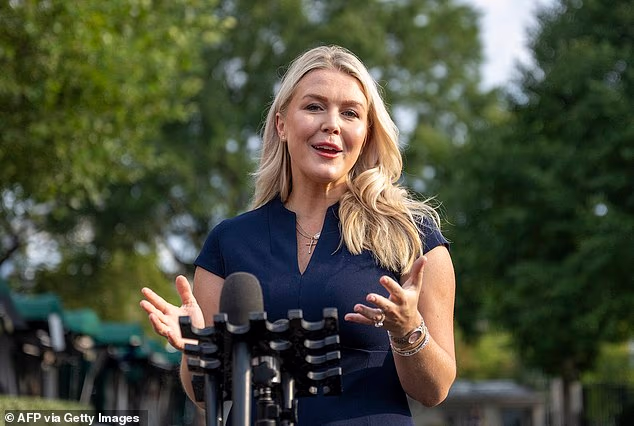 'The job obviously was not for her, but we wish her and her family well,' former White House Press Secretary Karoline Leavitt said about her successor, Katie Zacharia