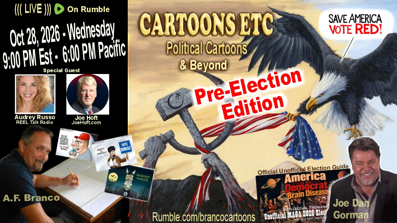Cartoons Etc. Pre-Election Show 10/28/26