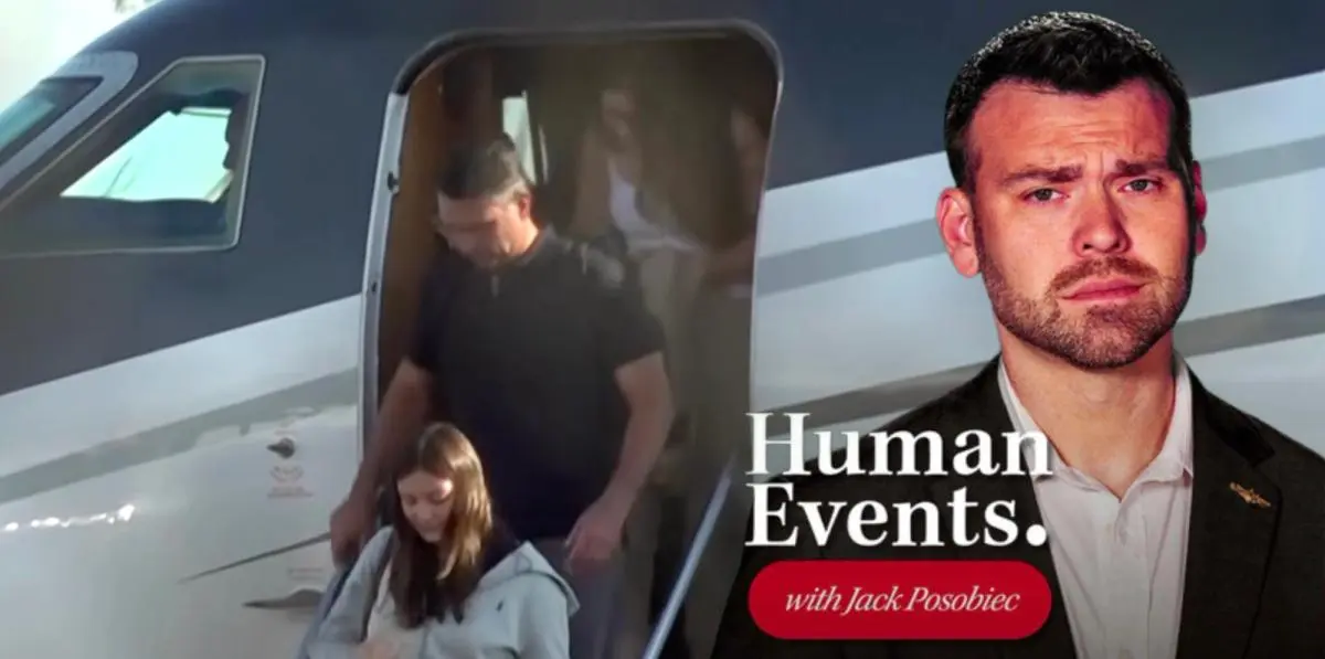 Flavio Bolsonaro and Jack Posobiec
