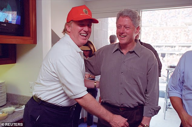 Clinton also gave some insight into Trump's love of tariffs, which he has called his 'favorite word' and made a key policy of his second term. He spoke about how they 'used to have quite a friendly relationship' and how he's 'known President Trump a long time'