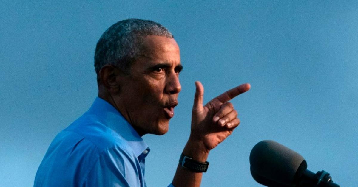 Trump fires back at Obama with ‘life before Obama’ post