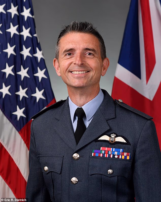 Air Marshal Paul Godfrey (pictured) said such an attack could devastate the UK's economy