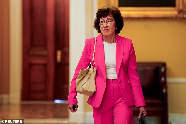 Susan Collins faces a tough re-election battle against Democrat Troy Jackson in Maine
