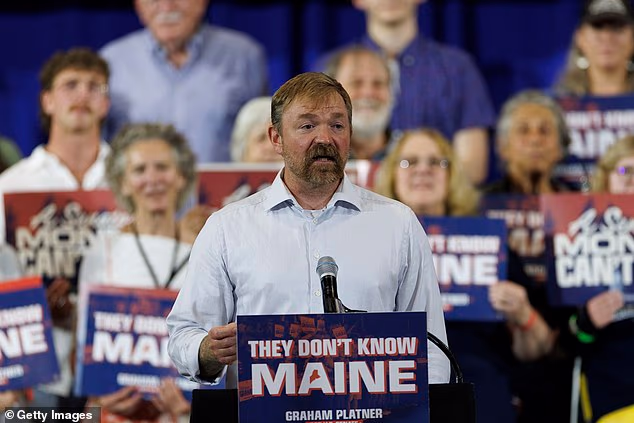 Graham Platner, 42, was the Democratic candidate for Maine's Senate race until July. He dropped out after being the subject of rape and sexual misconduct accusations. He has denied all wrongdoing