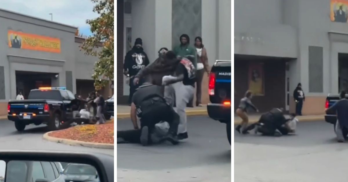INSANE VIDEO: Handcuffed Suspect in Fatal Spirit Halloween Shooting Beaten by Victim’s Family Outside Michigan Store