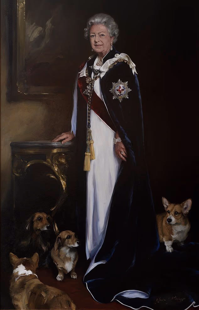 Nicky Philipps got Queen Elizabeth II to sit for a portrait three times with one of her standing in the Archers Hall to mark her 90th birthday