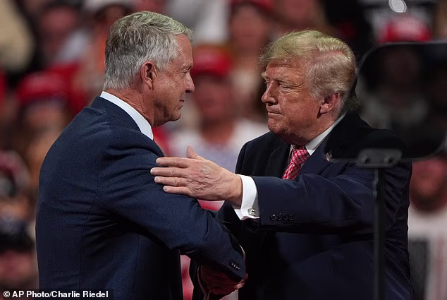 The election in Kansas has grown increasingly hostile and contentious in recent weeks, with Trump telling supporters that if voters elect Hamilton, they would 'find out that you've elected a pervert'