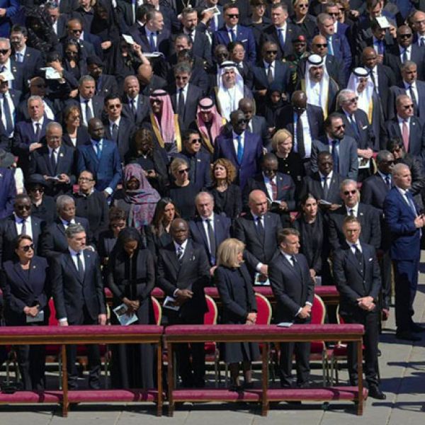 The pope’s funeral, a blue suit, and Trump Derangement Syndrome