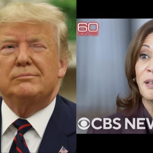 CBS Parent Company Entering Talks To Settle With Trump Over 'Deceptive' Kamala Harris Interview