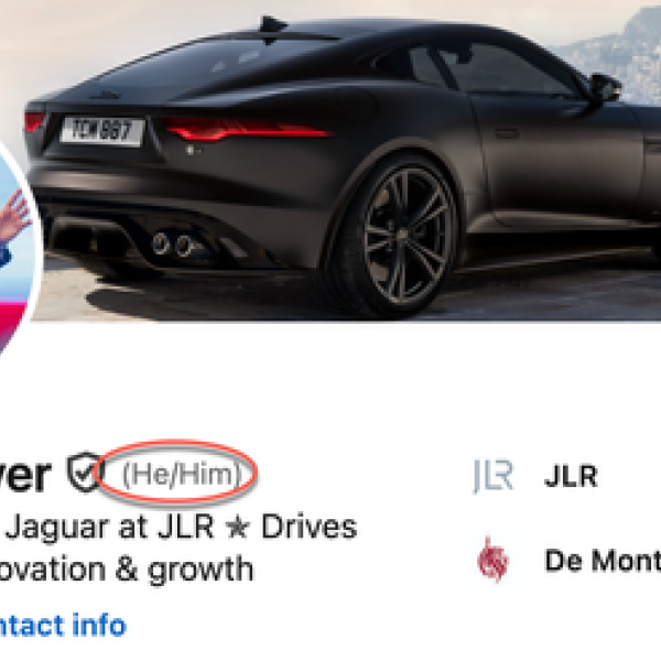 Pronoun-Wielding Jaguar Boss Goes On Damage Control After Cringeworthy Woke Ad