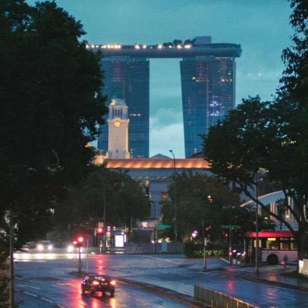 Electricity Captured from Failing Rain Conjures the Ultimate Picture of Tropical Sustainability