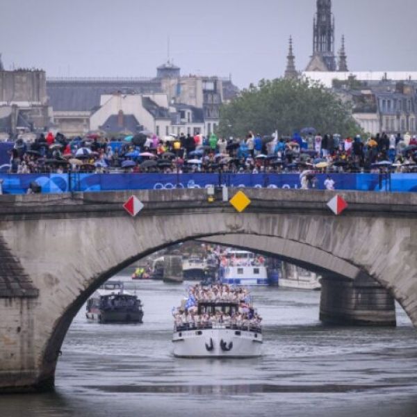 Insane in the Seine: Thousands of Olympians Enter the Heart of Paris in Massive Flotilla