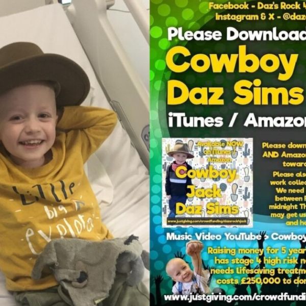 Charity Song Raises Money for Boy with Cancer–and Overtakes Kylie Minogue and Coldplay in Downloads